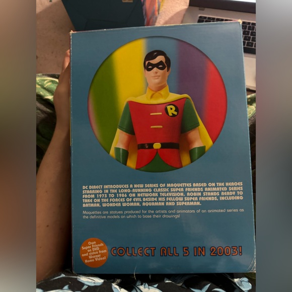 SUPER FRIENDS ROBIN MAQUETTE - Picture 5 of 7